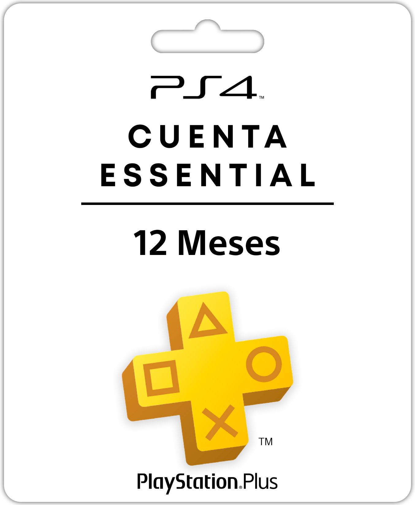 Cuenta Plus 12 Meses ESSENTIAL – PlayStation 4 🎮