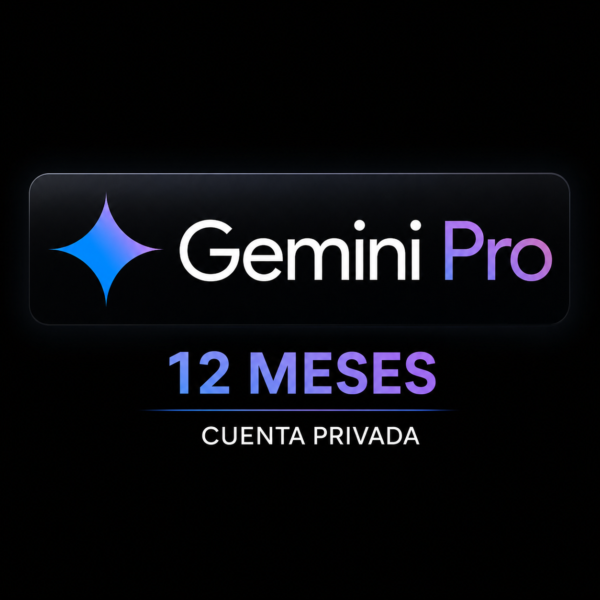 🤖 Gemini AI Pro – 12 Meses – RapidoPremium