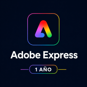 🎨 Adobe Express Premium — 1 Año